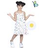 Hola Bonita Singlet Polka Dot Frock - White