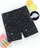 Fox Baby Printed Shorts - Black
