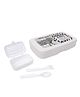 Jewel Big Bite Jungle Safari Zebra Print Lunch Box - White