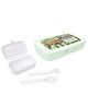 Jewel Lunch Box Big Bite Jungle Safari Panther Print - Light Green