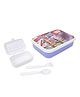 Jewel Lunch Box World Safari England Print - Purple