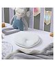 The White Willow Gel In-fused Memory Foam Baby Head Shaping Pillow - White