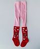 Woonie Color Blocked Stockings - Pink