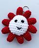 Woonie Floral Keychain - Red