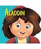 Board Book Aladdin  Cutout Board Book - English