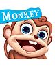 Board Book Monkey Cutout Board Book - English