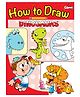 How to Draw Dinosaurs Step by Step Drawing Book - English