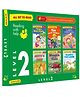 All Set to Read Level 2 Assisted Reading with Slightly Longer Sentences Set of 6 Books Green Box - English