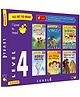 All Set to Read Level 4 Assisted Reading For Confident Readers Set of 6 Books Red Box - English