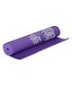 Strauss Yoga Mat Floral 8 mm - Purple