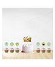 Untumble Jungle Theme Cake & Cup Cake Topper - Pack of 25 