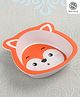 Bamboo Fiber Squirrel Themed Bowl - Orange