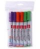 Cello Vivid White Board Marker Set of 6 - Multicolour
