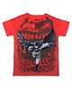 Batman By Crossroads Batman Character Print  Half Sleeves Tee - Red