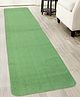 Saralhome Polypropylene Antiskid Runner  Green. 60cm x 300cm