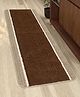 Saralhome Micro Antiskid Runner  Brown. 60cm x 140cm