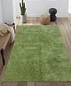 Saralhome Soft BCF yarn Shaggy Carpet  Green. 150cm x 210cm