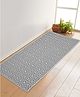 Saralhome Cotton Multi purpose Antiskid  Runner Grey. 50cm x 130cm