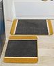 Saralhome Micro Antiskid Bathmat 2pc   Grey. 40cm x 60cm