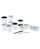 Beaba Toddler Food Storage Set Of 12 - Multicolour