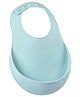 Beabe Silicone Bib With Crumb Catcher - Blue