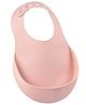 Beabe Silicone Bib With Crumb Catcher - Pink