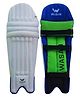Wasan Cricket Batting Leg Guard Pads Small - Blue White
