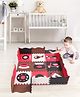 Babyhug Pop Out Floor Puzzle Playmat with Fence (Colour May vary)