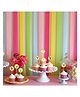 Untumble Barnyard Farm Cake And Cup Cakes Toppers - Pack of 25