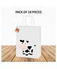 Untumble Farm Animal Theme Paper Bags White - Pack of 3