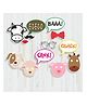 Untumble Farm Animal Theme Photo Props Multicolour - Pack of 13