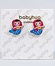 Babyhug Mermaid Earrings- Blue