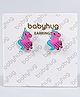 Babyhug Unicorn Earrings - Pink