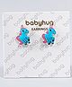 Babyhug Unicorn Earrings - Blue