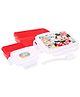 Disney Mickey Mouse & Friends Lock & Seal  Selfie Time Print 800 Lunch Box - Red