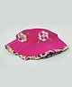 Kid-O-World Flower Patch Detailing Hat - Dark Pink