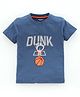 Smarty Half Sleeves Tee - Blue