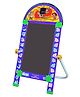 Muren 2 in 1 Black and White Dual Sided Writing Board - Multicolor