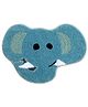 Saralhome Premium Quality Elephant Shape Bathmat   Blue. 40cm x 60cm