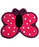 Saralhome Micro Premium Quality Bathmat Butterfly Shape  Pink. 40cm x 60cm