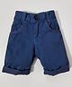 Play by Little Kangaroos Solid Color Shorts - Blue