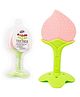Mastela Fruit Shaped Silicone Teether - Pink