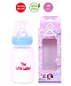 The Little Lookers High Borosilicate Glass Feeding Bottle Blue - 120 ml
