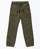 Indian Terrain Solid Pants - Green
