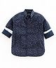 Indian Terrain Full Sleeves All Over Print Shirt - Blue