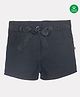 Nino Bambino 100% Organic Cotton Solid Shorts - Black
