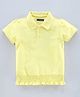 Pine Kids Half Sleeves Quick Dry T-Shirt - Yellow