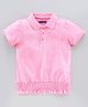 Pine Kids Half Sleeves Quick Dry T-Shirt - Pink