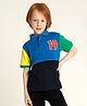 Cherry Crumble by Nitt Hyman Half Sleeves 19 Patch T-Shirt - Multicolor