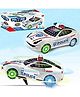 New Pinch Battery Operated Bump n Go Police Toy Car - Multicolor